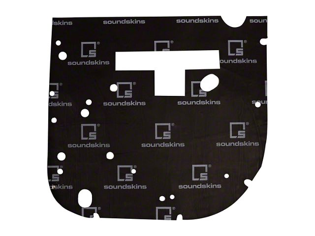 SoundSkins Pro Pre-Cut Sound Dampening Kit; Door (15-24 F-150 SuperCrew, Excluding Raptor)