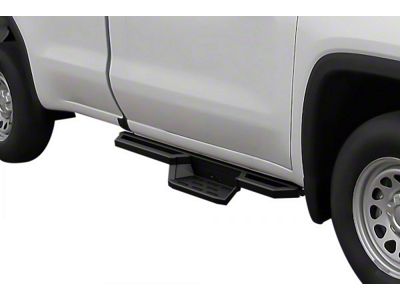 Square Tube Side Armor; Black (04-08 F-150 SuperCrew)