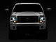 SQX Series LED Projector Headlights with Sequential Turn Signals; Black Housing; Clear Lens (09-14 F-150 w/ Factory Halogen Headlights)