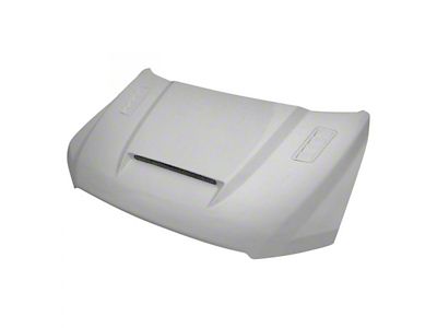 SSK Style Ram Air Cooling Hood; Unpainted (15-20 F-150, Excluding Raptor)