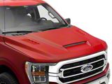 SSK Style Ram Air Hood; Unpainted (21-26 F-150, Excluding Raptor & Tremor)