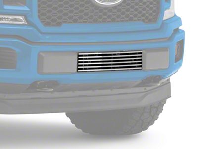 Stainless Steel Billet Lower Grille Insert; Chrome (18-20 F-150, Excluding Raptor)