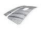 Stainless Steel Billet Upper and Lower Grille Insert; Chrome (06-08 F-150, Excluding FX2, FX4 & King Ranch)