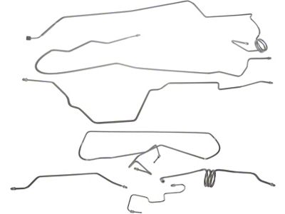 Stainless Steel Brake Line Kit (97-00 4WD F-150 Regular Cab, SuperCab)