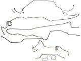 Stainless Steel Brake Line Kit (97-00 2WD F-150 Regular Cab w/ 6-1/2-Foot Bed)