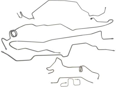 Stainless Steel Brake Line Kit (97-00 2WD F-150 SuperCab w/ 8-Foot Bed)