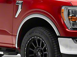 Putco Stainless Steel Fender Trim (21-24 F-150, Excluding Raptor)