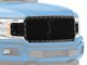 Stainless Steel Rivet Upper Replacement Grille; Black (18-20 F-150, Excluding Raptor)