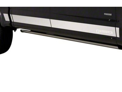 Putco Stainless Steel Rocker Panels with F-150 Logo (21-25 F-150)