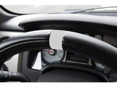 Steering Wheel 12 O'Clock Vinyl Stripe; Dark Blue (10-14 F-150 Raptor)