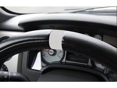 Steering Wheel 12 O'Clock Vinyl Stripe; Emerald Green (10-14 F-150 Raptor)