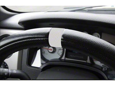 Steering Wheel 12 O'Clock Vinyl Stripe; Gold (10-14 F-150 Raptor)