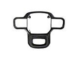 Steering Wheel Button Cover; Carbon Fiber (21-25 F-150)