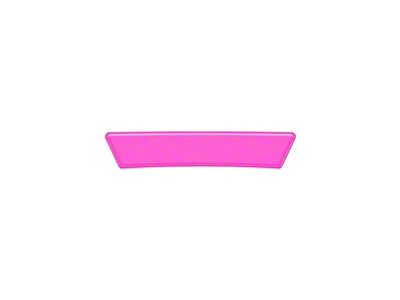 Steering Wheel Insert Accent Trim Color; Hot Pink (21-25 F-150)