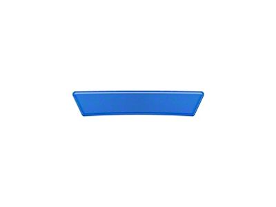 Steering Wheel Insert Accent Trim Color; Velocity Blue (21-25 F-150)