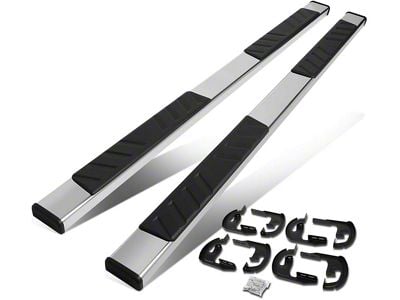 5-Inch Running Boards; Stainless Steel (04-14 F-150 SuperCab)