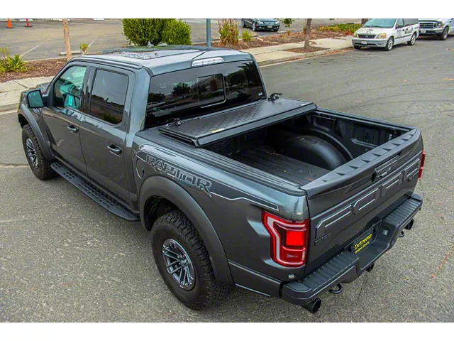 Tailgate Spoiler; Matte Black (15-20 F-150 w/o Tailgate Step)