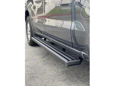 STX800 Running Boards; Black (15-26 F-150 SuperCab)