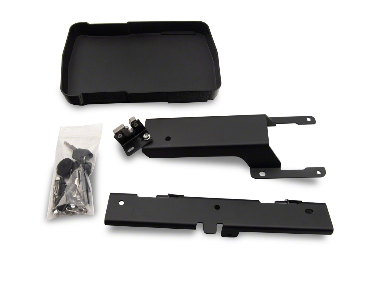 F-150 Swing Out Bed Mounted Storage Box; Driver Side (15-20