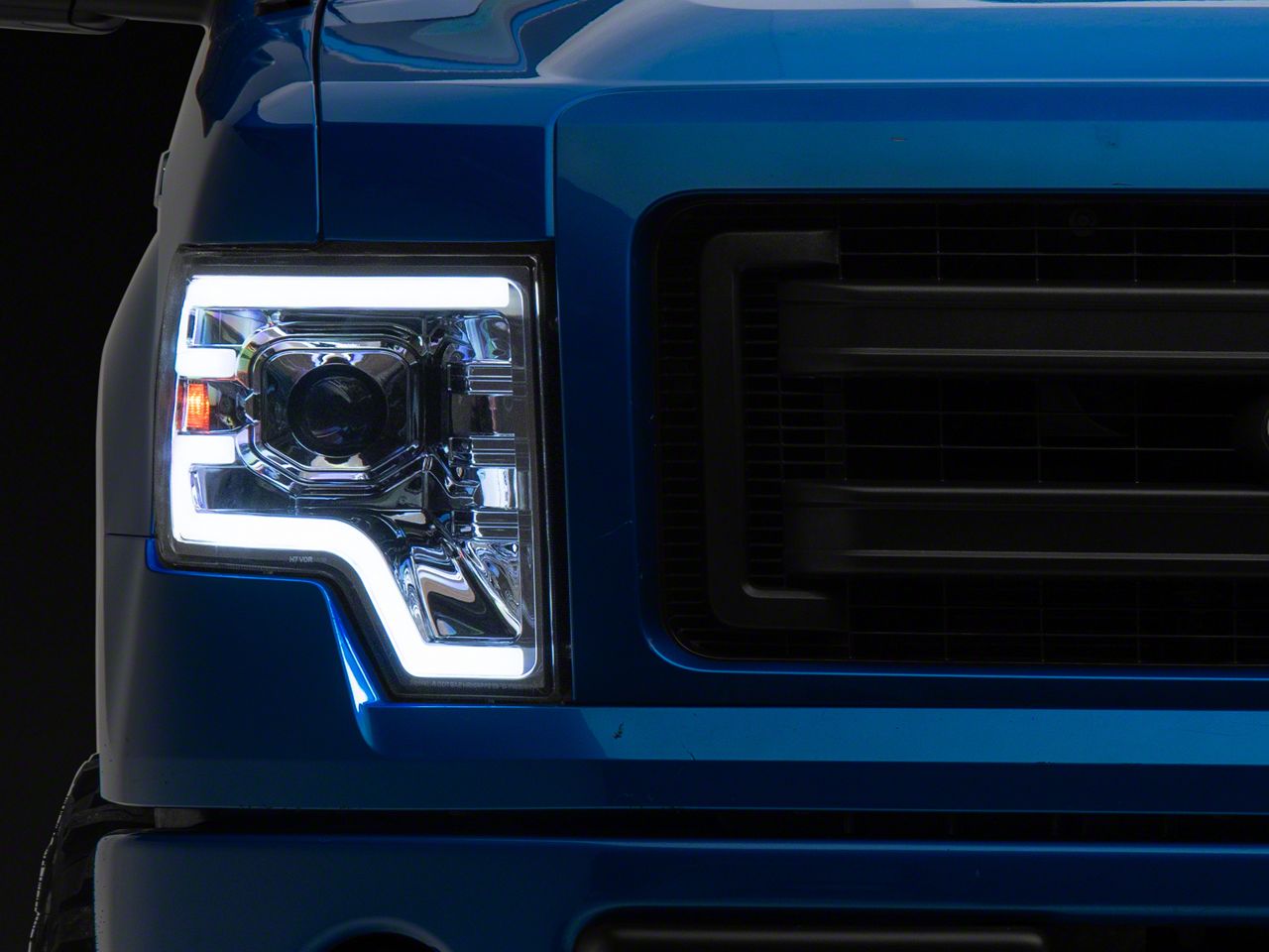 F-150 Switchback Sequential LED Turn Signal Projector Headlights