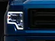 Switchback Sequential LED Turn Signal Projector Headlights; Chrome Housing; Clear Lens (09-14 F-150 w/ Factory Halogen Headlights)