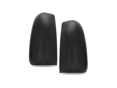 Tail Light Covers; Carbon Fiber Look (97-03 F-150 Styleside Regular Cab, SuperCab)