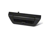 Tailgate Handle with Backup Camera Hole; Smooth Textured Black (15-20 F-150)