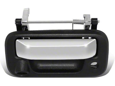 Tailgate Handle with Backup Camera Hole; Textured Black (06-14 F-150)