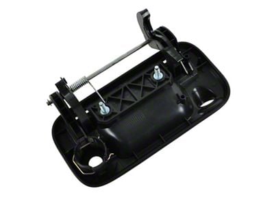 Tailgate Handle with Backup Camera Opening and Lock Provision; Black (08-14 F-150)