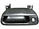 Replacement Tailgate Handle with Keyhole; Smooth Black (97-03 F-150)