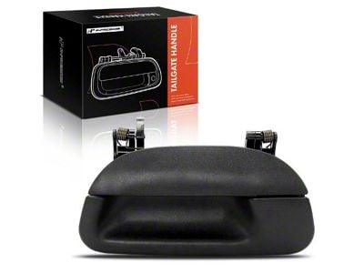 Tailgate Handle; Textured Black (97-03 F-150)
