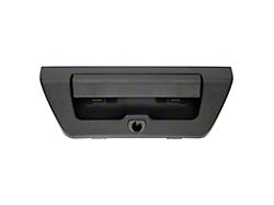 Tailgate Handle; Textured Black (15-18 F-150 w/ Backup Camera Hole & w/o Keyhole)