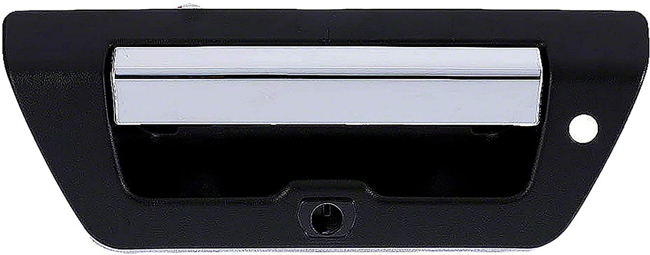 thumbnail image 2 of Textured Black Tailgate Handle With Camera Hole For 2017-2020 Ford Super Duty - Aftermarket, Rear, With Warranty 2 of 4