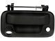 Tailgate Handle with Backup Camera Hole; Textured Black (08-14 F-150)