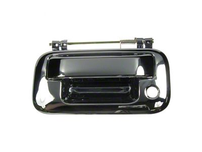 Tailgate Handle with Lock Provision; Chrome (04-14 F-150)
