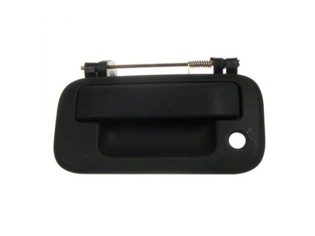 Tailgate Handle with Lock Provision; Textured Black (04-14 F-150)
