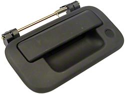 Tailgate Handle without Backup Camera Hole; Textured Black (04-14 F-150)