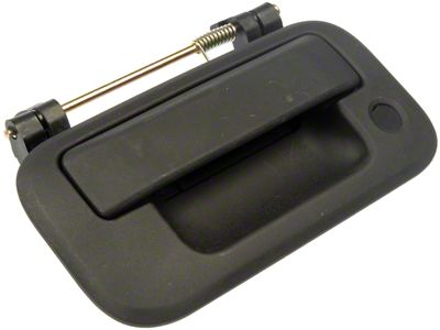 Tailgate Handle without Backup Camera Hole; Textured Black (04-14 F-150)