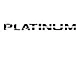 Tailgate Insert Letters; Black/Silver American Flag (15-17 F-150 Platinum)