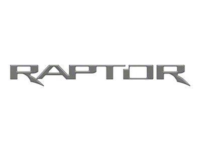 Tailgate Letter Inserts; Magnetic (17-20 F-150 Raptor w/o Tailgate Applique)