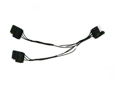 Putco Tailgate Light Bar Y-Adapter Harness; 4-Pin Connector