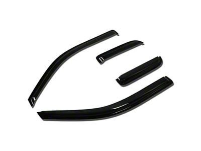 Tape-On Wind Deflectors Window Visors; Smoked (04-14 F-150 SuperCab)