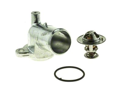 Thermostat with Housing Assembly; 194-Degree (97-01 V8 F-150)