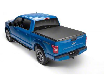 Hard Fold Tonneau Cover; Black (15-20 F-150 w/ 5-1/2-Foot Bed)