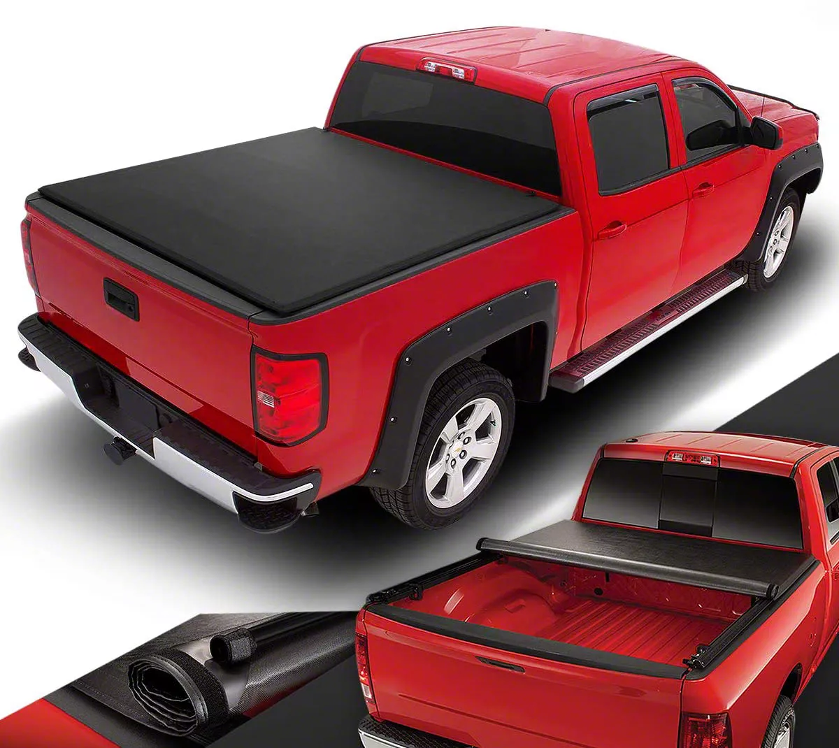 F150 RollUp Tonneau Cover (1520 F150 w/ 51/2Foot Bed) Free Shipping