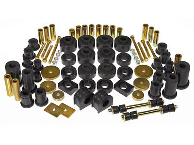 Total Bushing Kit; Black (97-03 2WD F-150)