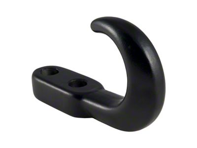 Tow Hook; Black (Universal; Some Adaptation May Be Required)