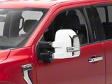 Putco Towing Mirror Covers; Chrome (18-25 F-150)