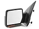 Powered Heated Towing Mirror; Driver Side; Chrome (07-14 F-150)
