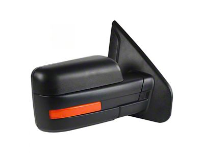 Towing Mirror; Passenger Side; Black (07-14 F-150)